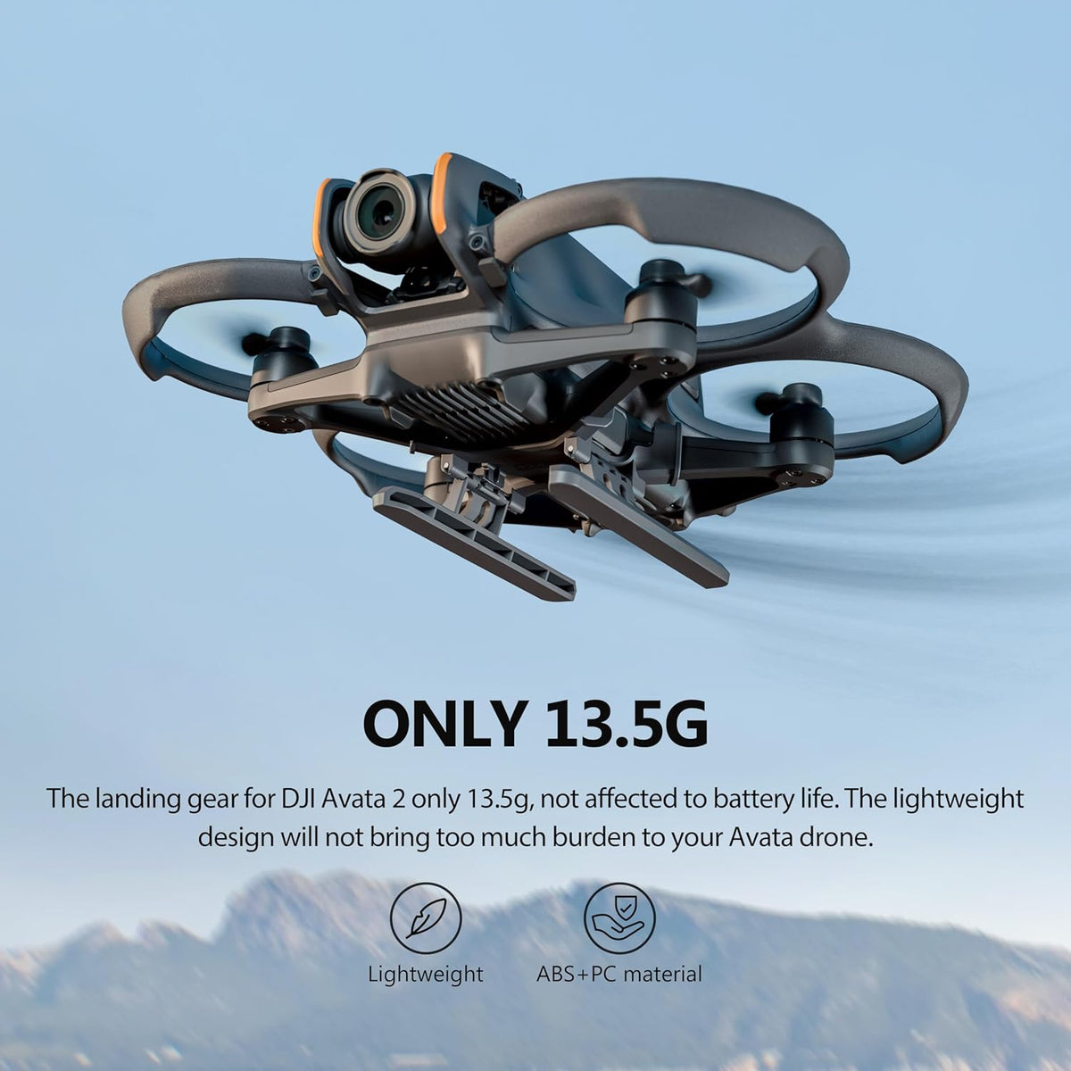 Landing Gear for DJI Avata 2 Drone (view 4)