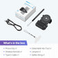 JJC Phone Camera Grip with Wireless Remote, Smartphone Remote Grip Handle with Adjustable Phone Clamp & Two Cold Shoe Mounts for iPhone Samsung Android Phone 