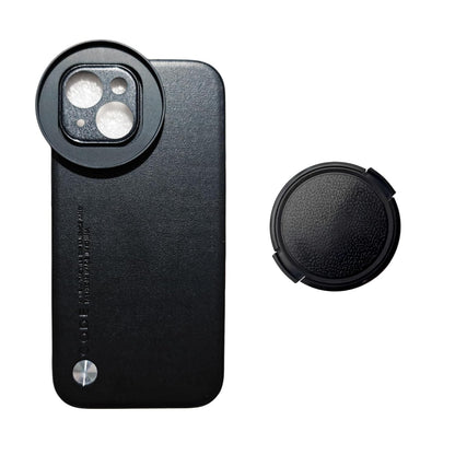 iPhone 14 Plus inbuilt Aluminum Slot Support 52mm Lens Nd Filters Mobile Cover 