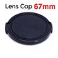 67mm Lens Cap Compatible with Samsung Galaxy Ultra S22, S23, S24 Mobile Cover, DSLR Camera Lens Protector Accessories