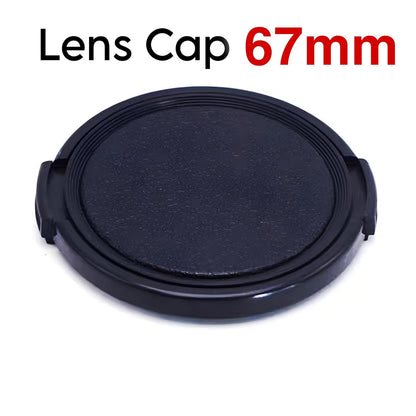 Mobile Phone Case Compatible with Samsung Galaxy S24 Ultra with Lens Cap Cover Support 67 mm ND Filter Lens