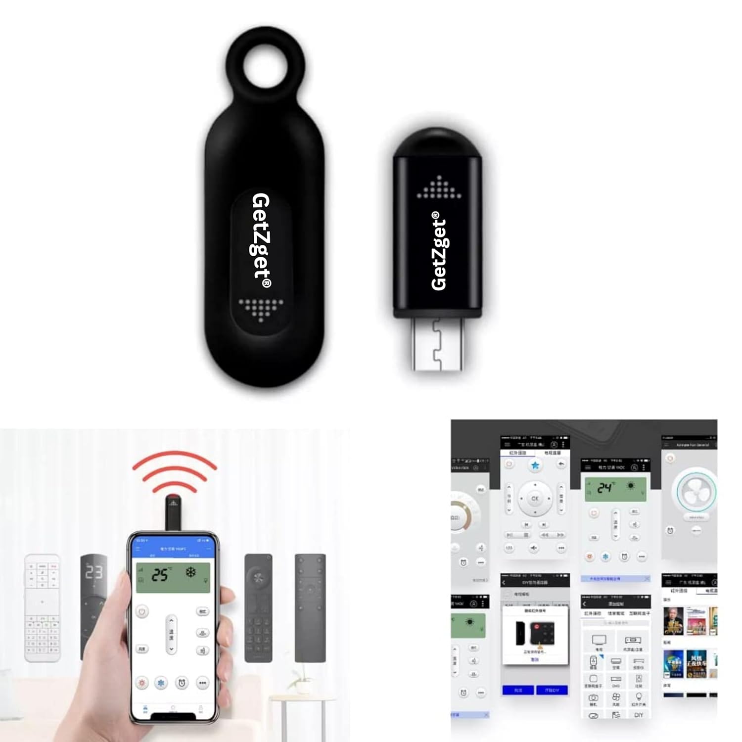 Mini Smartphone IR Remote Control Adapter for Mobile Infrared Control ...