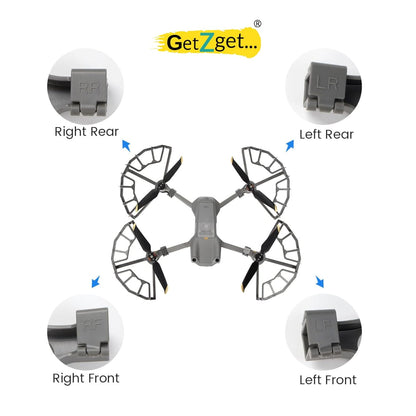 Propellers Guard For Dji Mavic Air 2/ Air 2s 360 degree Semi Enclosed Propeller Protector Guard 