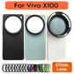 Phone Case For  Vivo X100 with Lens Cap Cover Support 67 mm ND Filter Lens Accessories (Black)