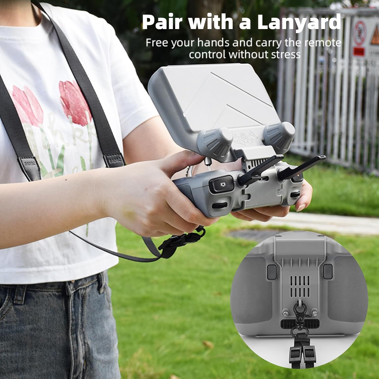 DJI RC 2 Controller Screen Protection Joysticks Protector Sun Hood