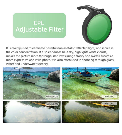 Multi-Coated German Glass, Premium Lens Protection ND Filters For DJI Neo 