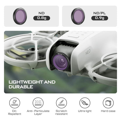 Freewell Magnetic Filters for Dji Neo ND8/PL, ND16/PL, ND32/PL Hybrid Bright Day 