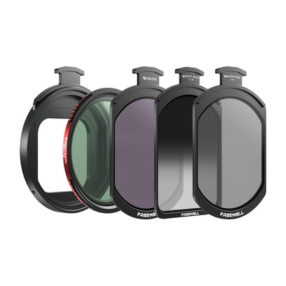 Freewell Pro Hybrid Magnetic Filter 1 to 10 Stop Variable ND/CPL with ND32, Soft Gradient 1.2 For iPhone Case & Cage