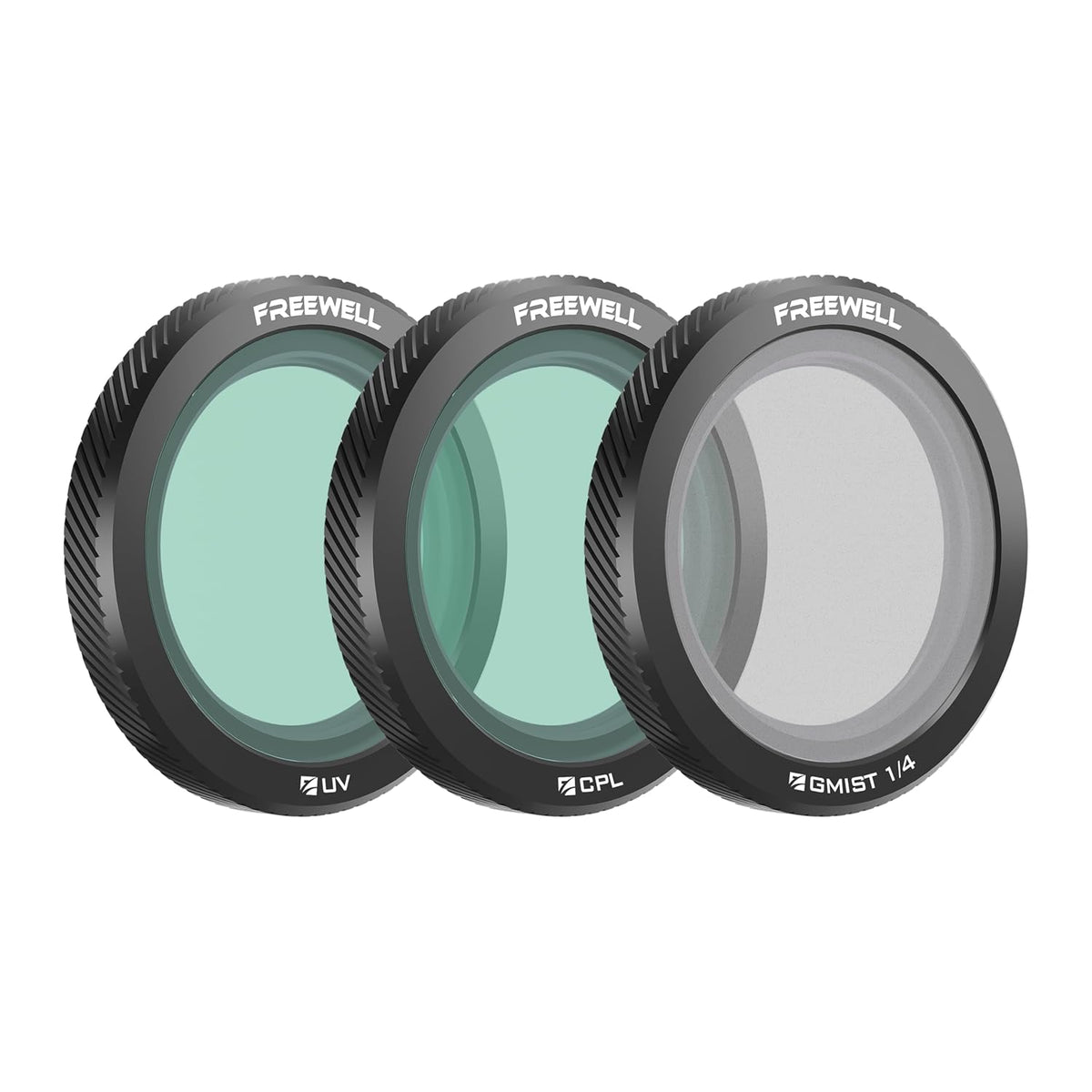 Freewell Magnetic Filter Pack for DJI Neo (CPL, UV, Black Glow Mist 1/4)