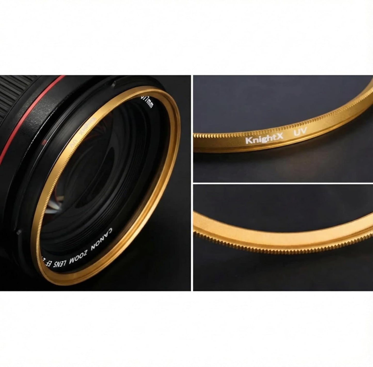 GetZget® Nd Filters Lens Compatible with Samsung Galaxy S23/24/25 Ultra, Vivo X100/200 Pro, Xiaomi 14 Ultra, DSLR Camera (UV Filter, 67mm)