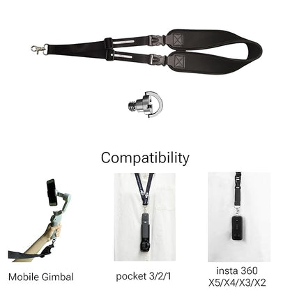 GetZget® Neck Strap Lanyard For DJI Avata/Avata 2 Controller 2 & 3, Custom FPV Remote controller