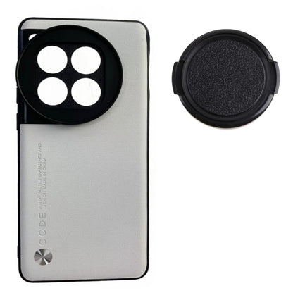 Phone Case for Oneplus 12 for 58mm Lens ND Filter Attachable Metal Slot Mobile Cover Accessories  including Lens Protective cap