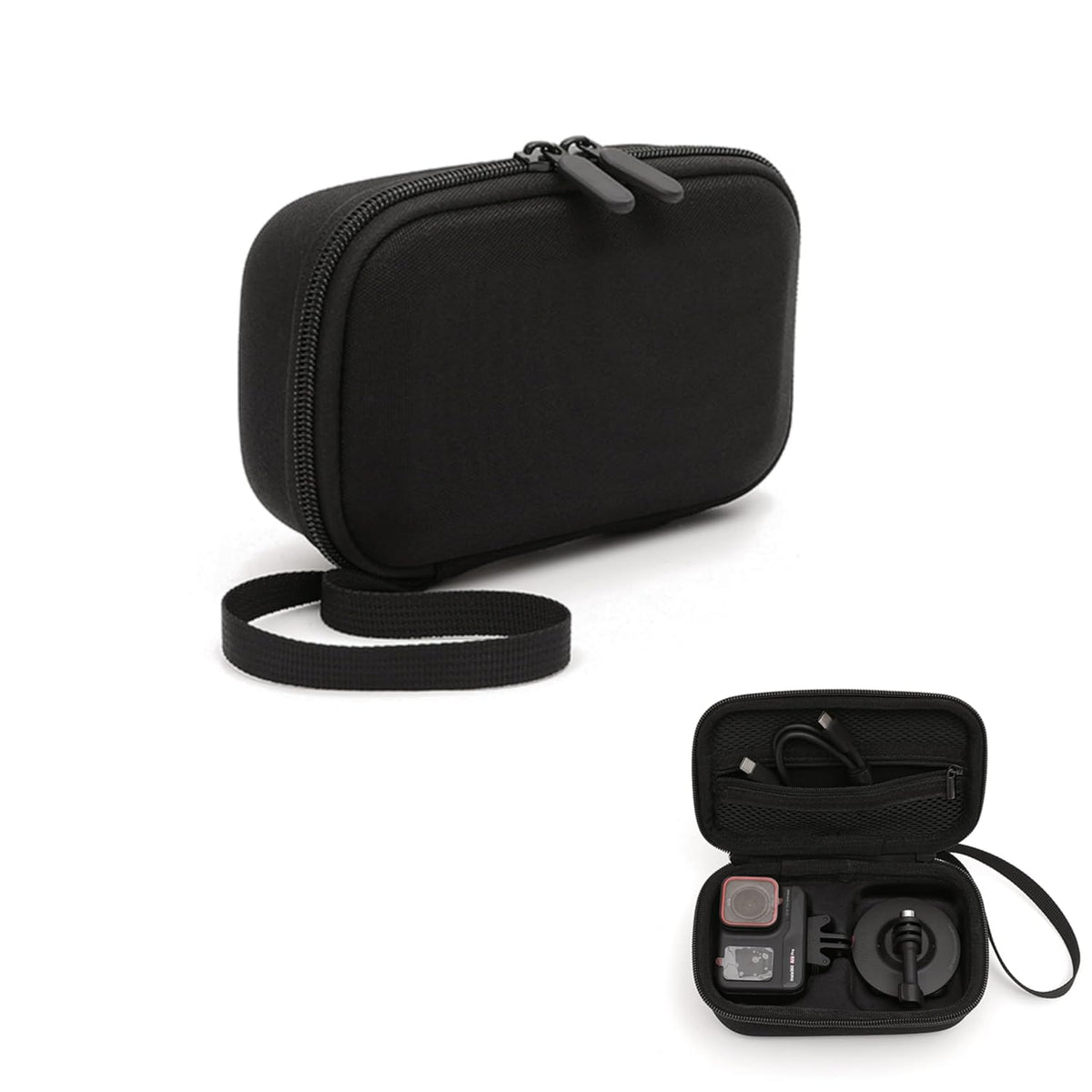 Compact Carrying Case for Insta360 Ace Pro with Hand Strap