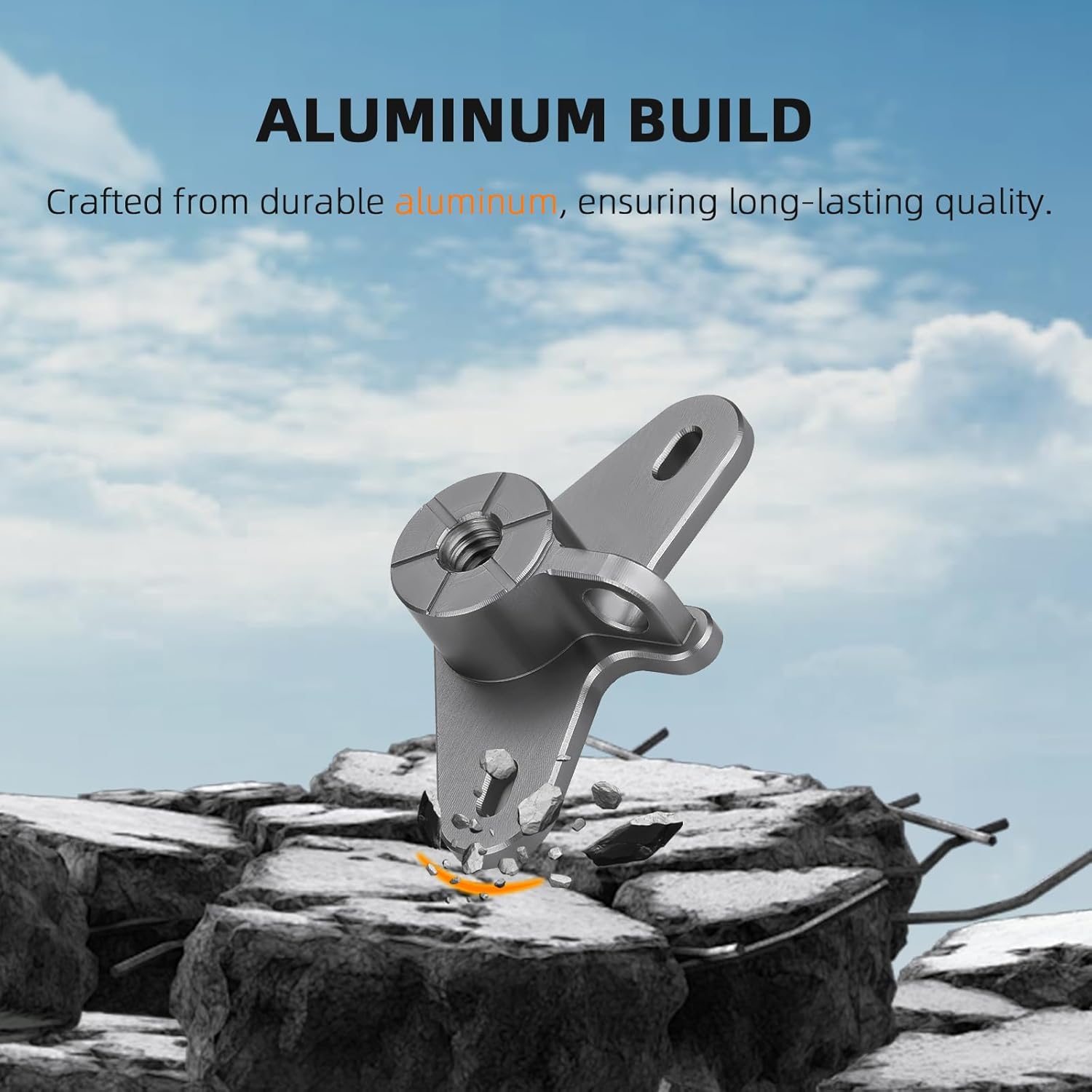 Bike Mount for DJI RC 2 / RC, Bicycle Adapter Holder Tripod Aluminum Alloy 1/4 Screw Remote Controller for DJI Mini 3 Pro, Flip, Mini 4 Pro, Air 3, Mavic 3, Air 2S Accessories