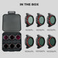 Freewell Bright Day 6-Pack ND/PL Filters for DJI Mini 5 Pro (ND8/PL, ND16/PL, ND32/PL, ND64/PL, ND128/PL & ND256/PL)