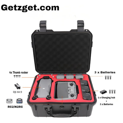 DJI Air 3 Waterproof Strong Hard Shell Bag