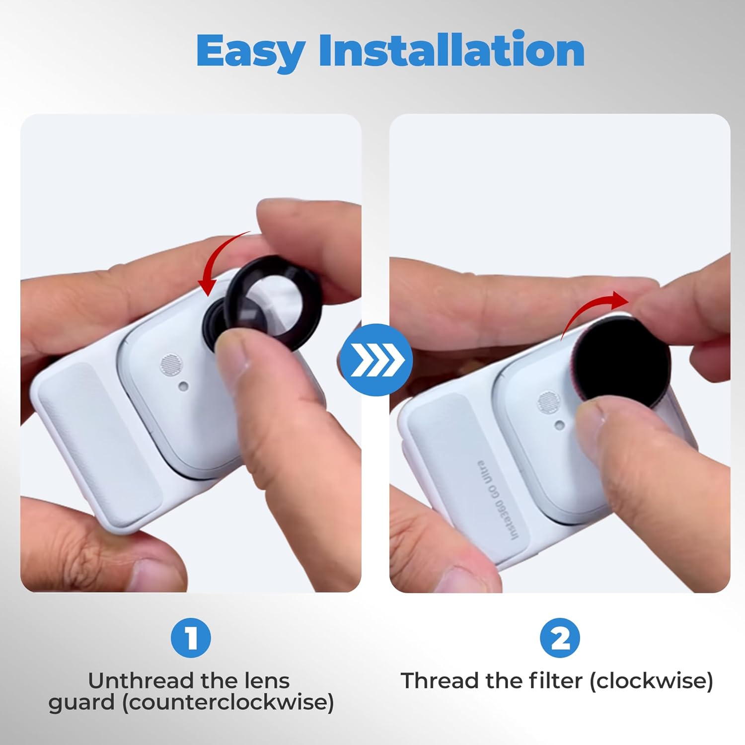 Freewell Standard Day Filter Kit for Insta360 GO Ultra (ND8, ND32, ND64 & CPL Filters)