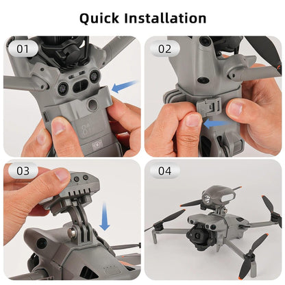 Searchlight/Action Camera Mounting Holder For DJI Mini 5 Pro