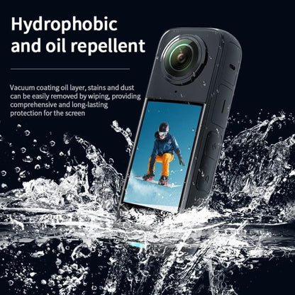  Tempered Film HD Compatible With Insta360 X4 Camera Screen Protector Curved Film 
