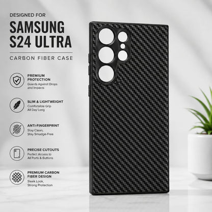 Phone Case Samsung Galaxy S24 Ultra  Supports 17mm Telephoto, Macro & Wide-Angle Lenses
