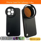  iPhone 13 Pro for 58mm Lens Nd Filter Attachable Aluminum Slot Mobile Cover 