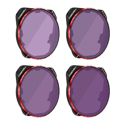 Freewell Bright Day 4Pack ND/PL Hybrid Filters For Mavic 3 Pro Drone lens