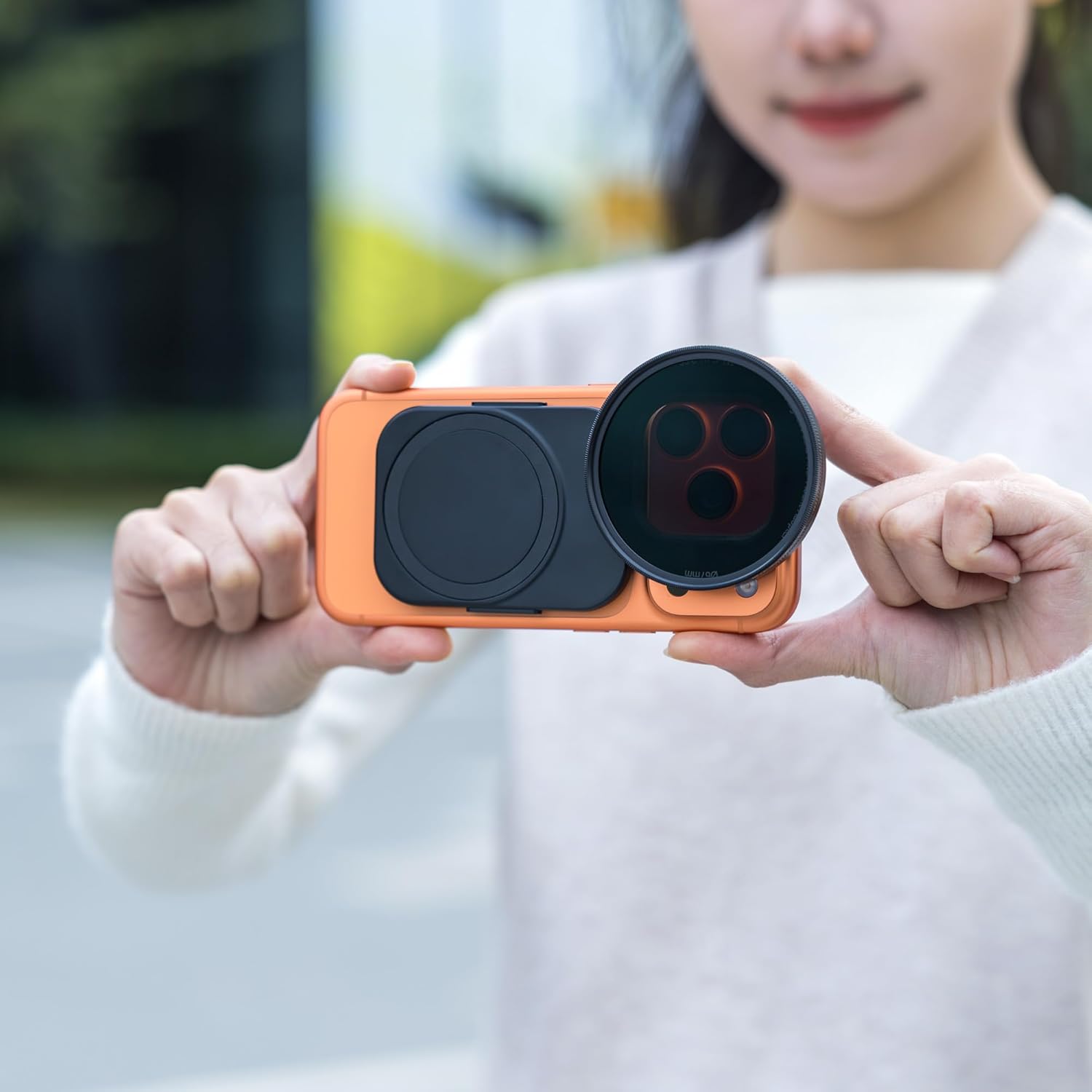 JJC Phone Lens Filter Adapter Magnetic Mount For iPhone 17/16/15/14 Pro/ Max/ Air