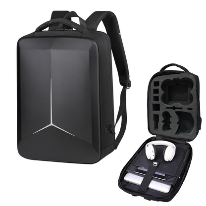 DJI Avata 2 & Accessories Storage Backpack Equipped with Number Lock, EVA Foam, Double Safety Belt & Charging Point (Black)