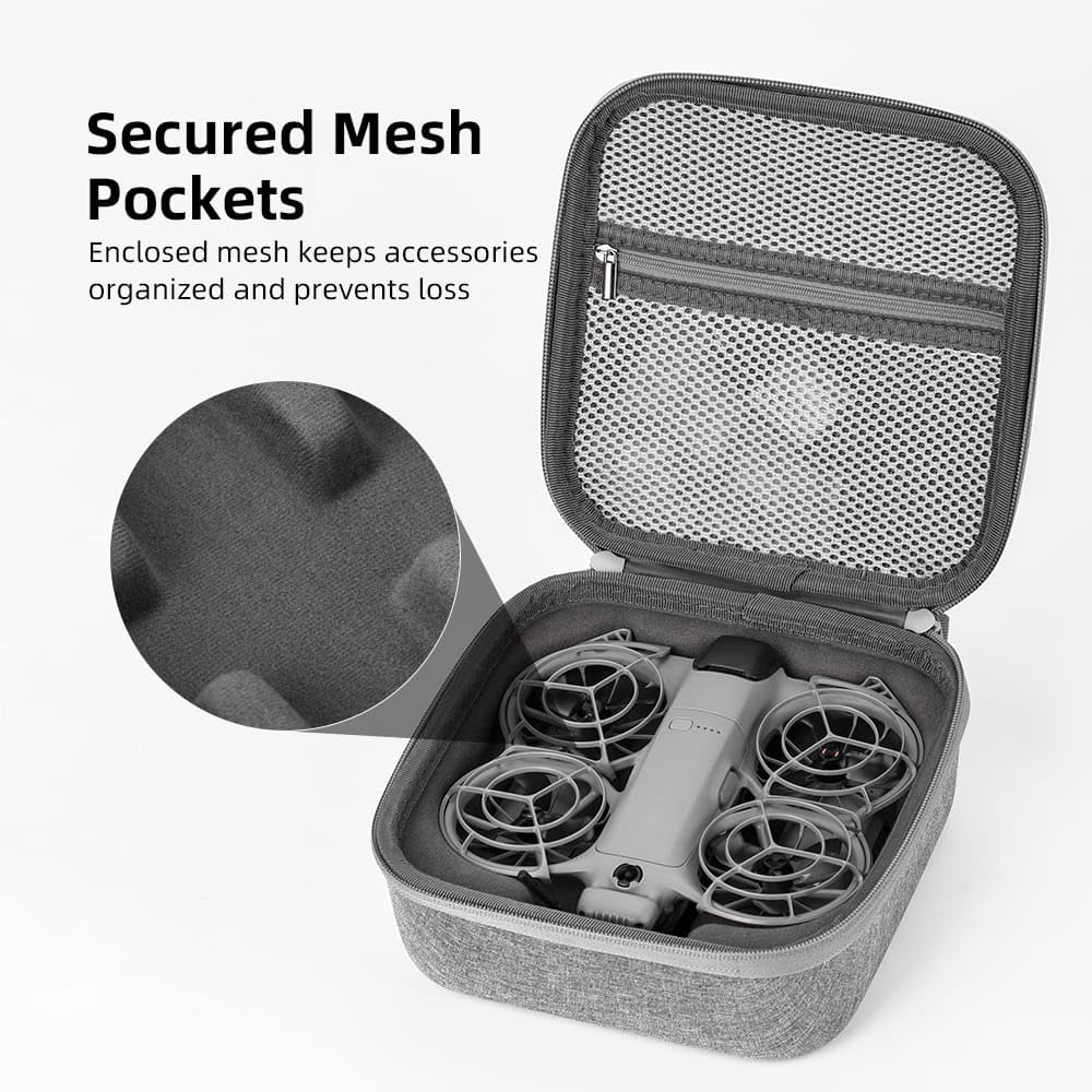 GetZget® DJI Neo 2 Drone Bag & RC N3 Remote Bag Compact Air Travel Protection Case