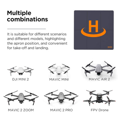 Drone Landing Pad Pro Fast-Fold Double-Side Waterproof 20 inch(50cm) 