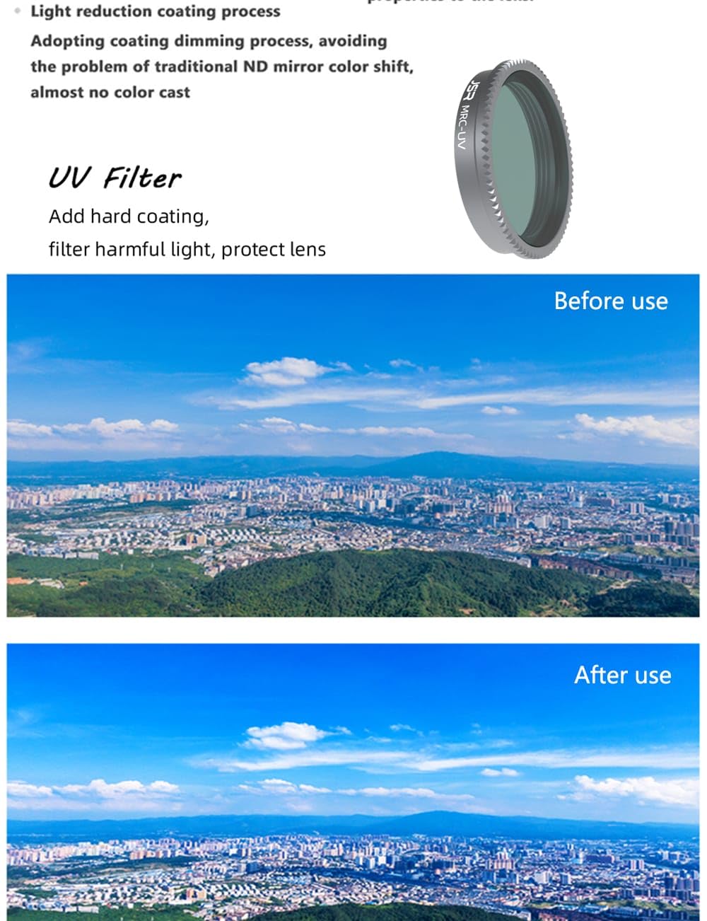 JSR ND Filter Set for Insta360 GO 3 (Star, CPL, ND4, ND8, ND16, ND32) (view 4)