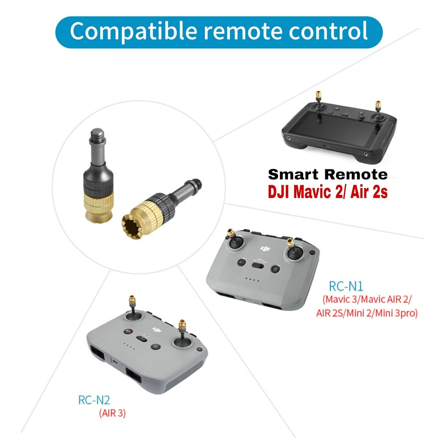 Joystick Rocker for DJI Air 2/2S & Mini 2 N1RC/N2RC Remote Controller