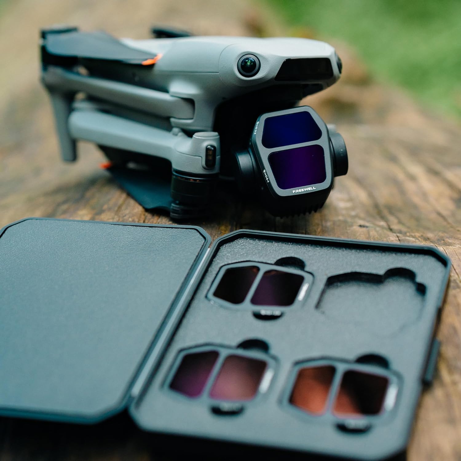 Freewell Air 3S Split ND Filter 4-Pack - ND8/ND16, ND16/ND32, ND32/ND64, ND64/ND128