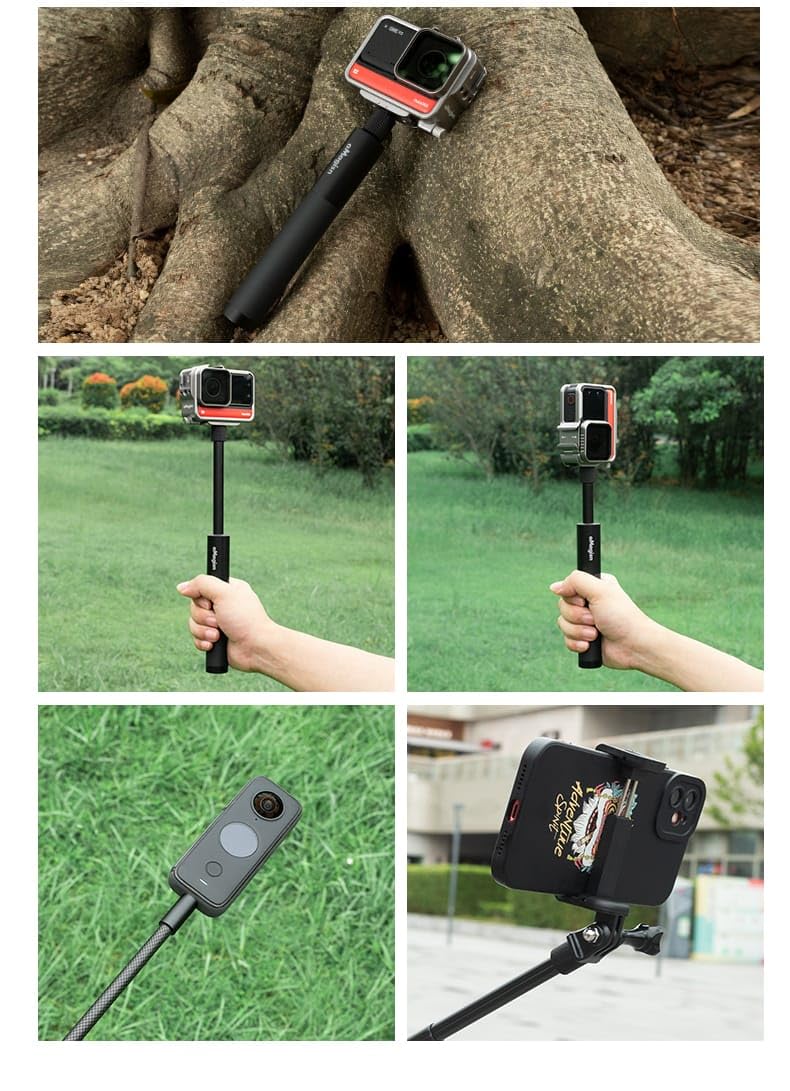 Amagisn Invisible Selfie Stick for DJI,Insta360 One X3/ X2, Gopro, SjCam