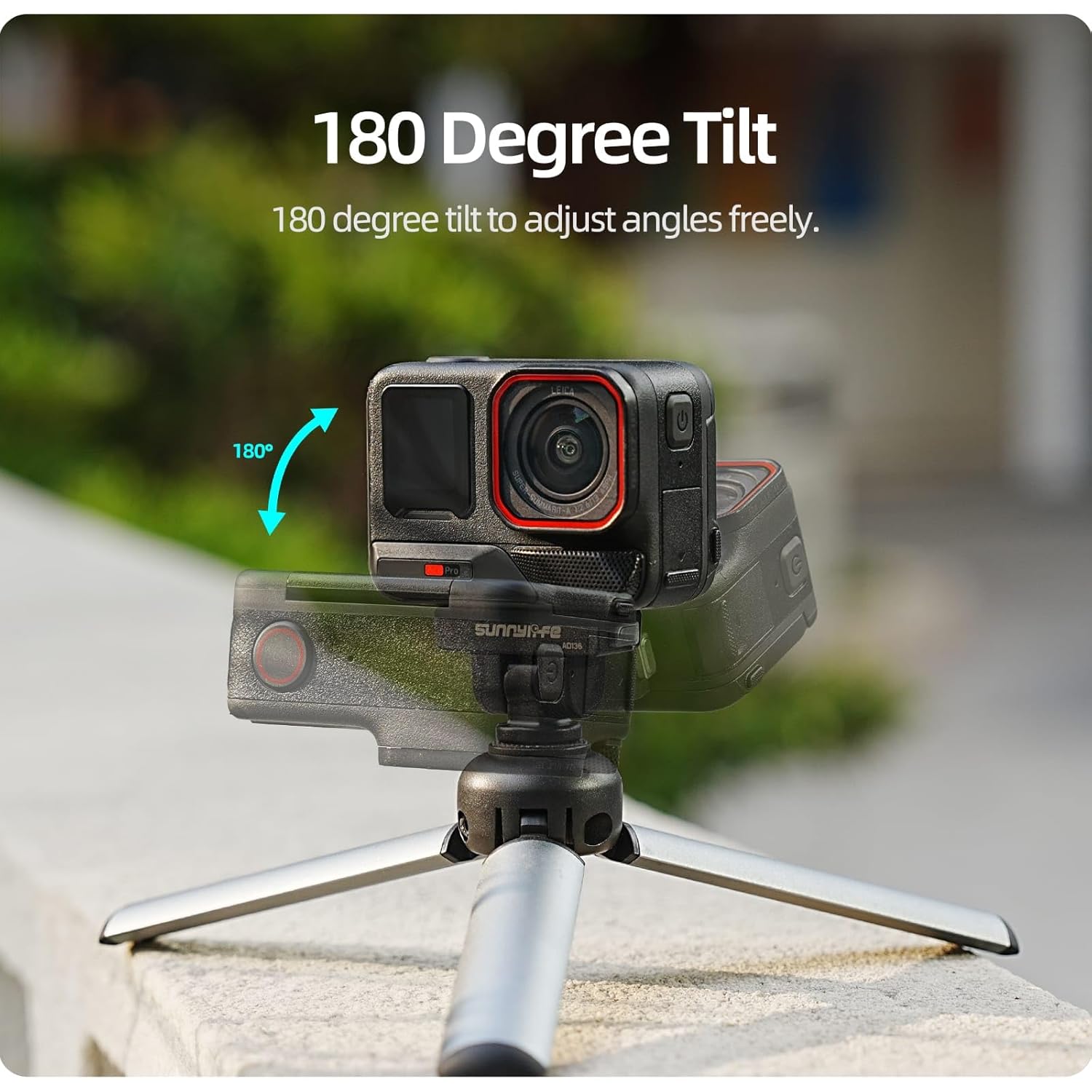 Mount Adapter For Insta360 X4 / X5 / Ace/Ace Pro/Ace Pro 2 / X4 Air Camera