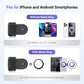 JJC Magnetic Phone Camera Grip Handle with Wireless Shutter Remote, Magsafe Camera Handle Bluetooth Bracket for iPhone Android Smartphone