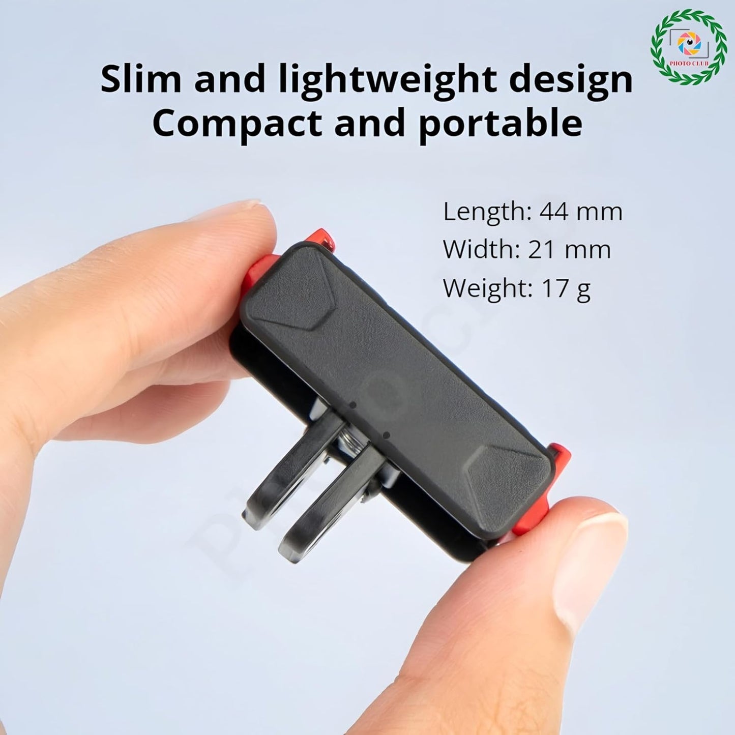 GetZget® Magnetic Quick Release Base Mount For DJI Action 6/ Osmo Nano Two Claw Magnetic Expansion Adapter Bracket with 1/4th Screw Hole Accessories