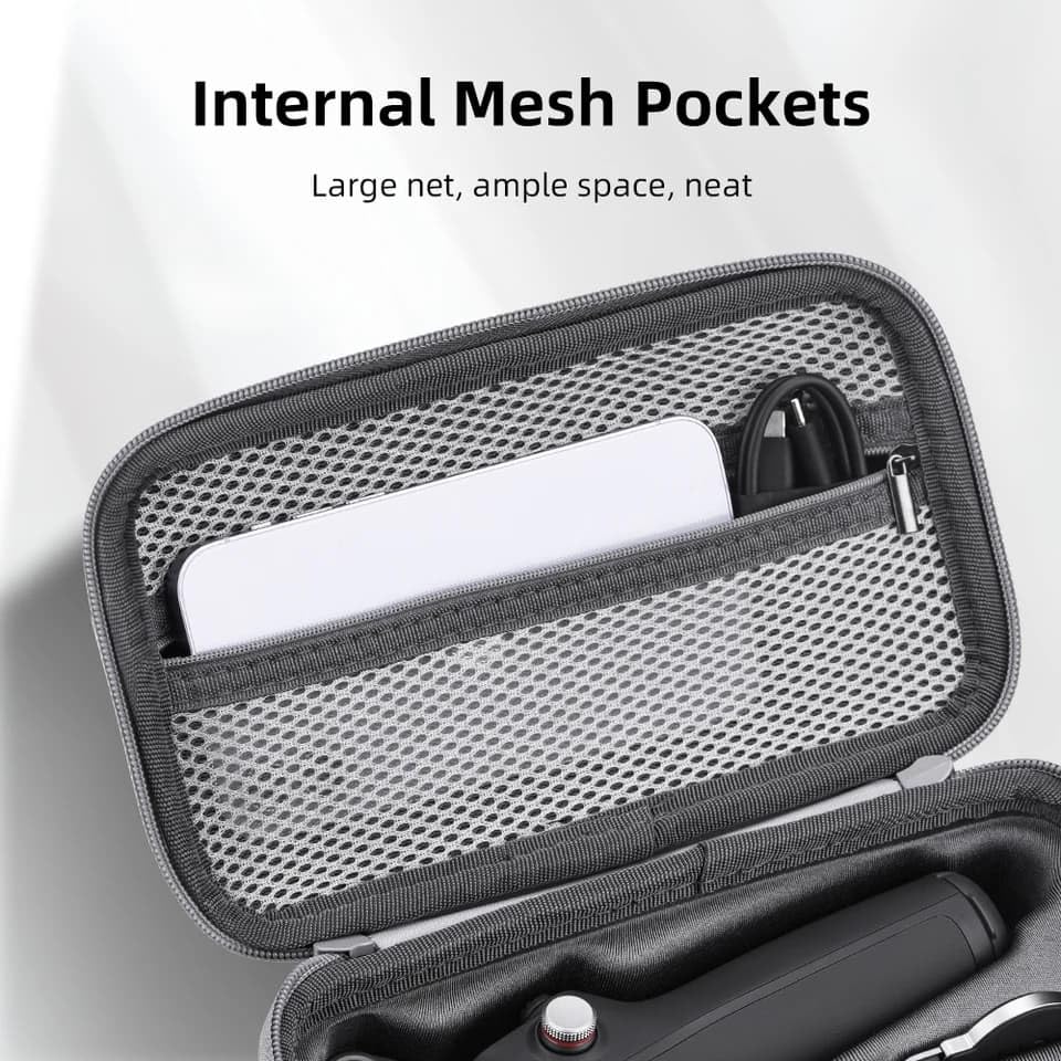 Carrying Case for DJI OM 7/ 7P  Portable Mobile Gimbal & Accessories Storage Bag