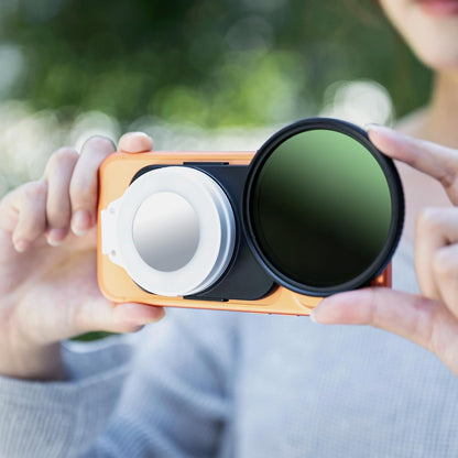 JJC 67mm Phone Lens Filter Adapter Magnetic Mount For iPhone 17/16/15/14 Pro/ Max/ Air