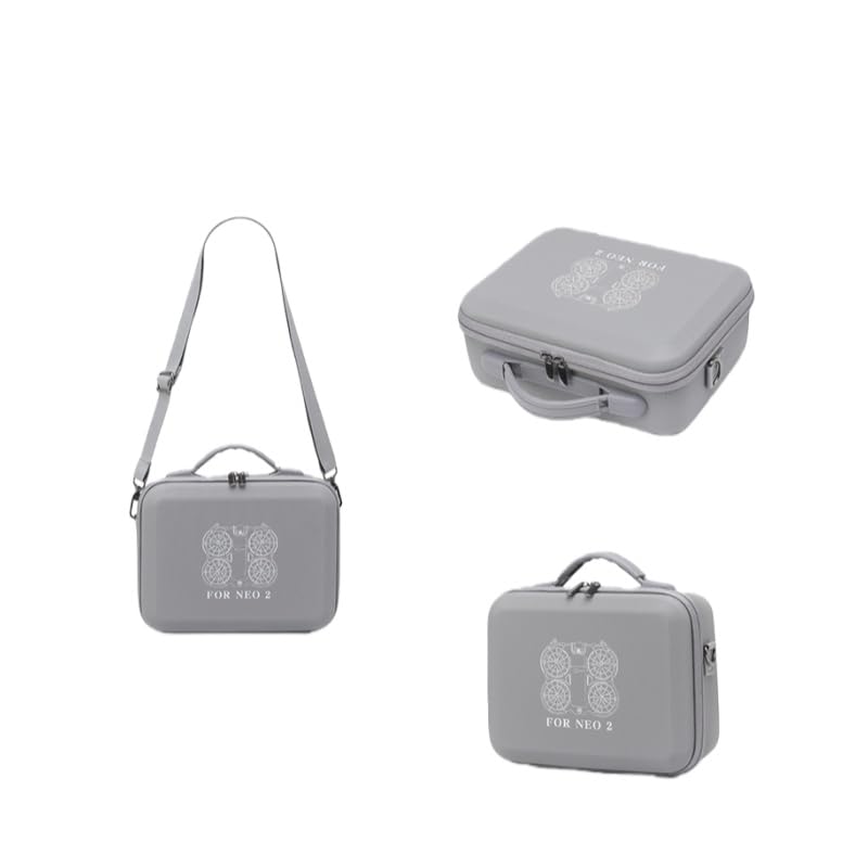 Carrying Case Compatible with DJI Neo 2 can Store Charging Hub & Accessories, Air Travel Protection Bag PU Case (Bkano Standard)