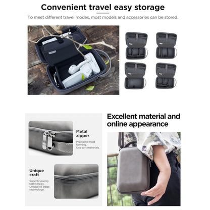 GetZget® VCU-TECH Multipurpose Camera Case Compatible with DJI Pocket 3/2/ 1, Om7/ 7P, OM6/ 5/4 Osmo Mobile, GoPro, Insta360 Flow 2 Pro, Ace pro 2, x5, x4, Go 3s Camera Protective Premiume Bag