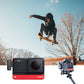 Insta360 ONE RS Dual Mic Adapter, Capture Audio 3.5mm Mic USB-C Port (Horizontal Version)