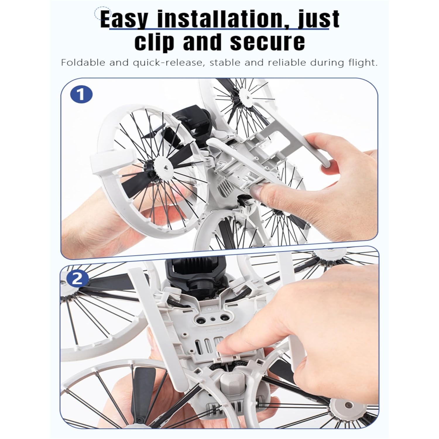  Height Extender Compatible with Dji Flip Landing gear Leg