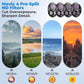 Freewell All Day 8-Pack Split ND & ND/PL Filters for DJI Mavic 4 Pro — Complete ND4 to ND64 Set with Polarizers for Full-Day Light Control, Glare Reduction & Vibrant Aerial Shots