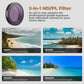 Freewell Bright Day Filter Kit for DJI Osmo Nano – ND8/PL, ND16/PL, ND32/PL & ND64/PL Filters
