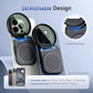 (1+1) 67mm Magnetic Phone Lens Filter Adapter + Phone Snap Grip for iPhone 16 15 14 Pro/Pro Max Plus, Lens Filter Ring Adapter 