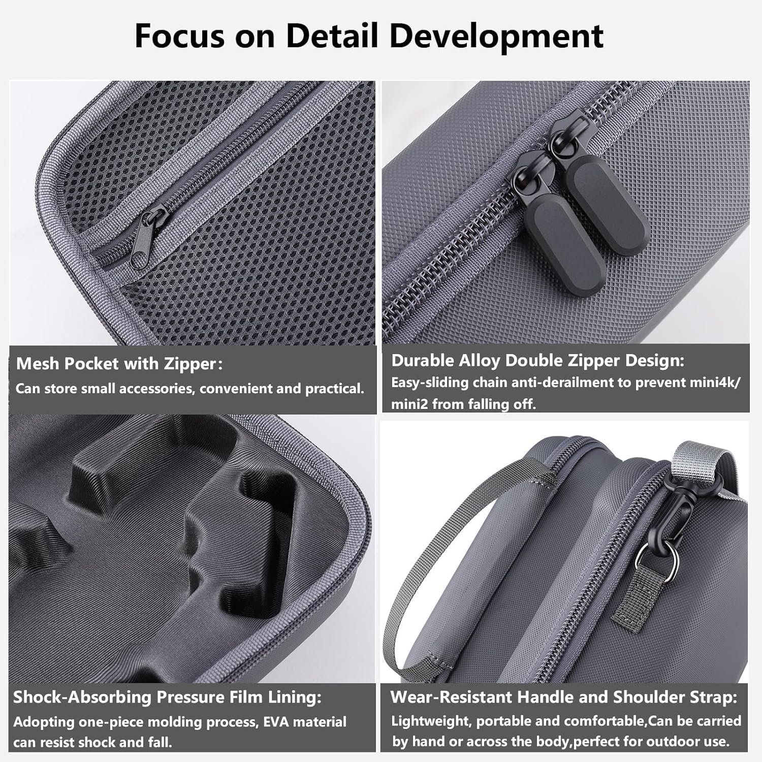 GetZget® Bag for DJI OM 7/ 7P (Osmo 7) Portable Mobile Gimbal & Accessories Storage Bag