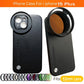 Phone Case For  iPhone 15 Plus for 52mm Lens Nd Filter Attachable Aluminum Slot 