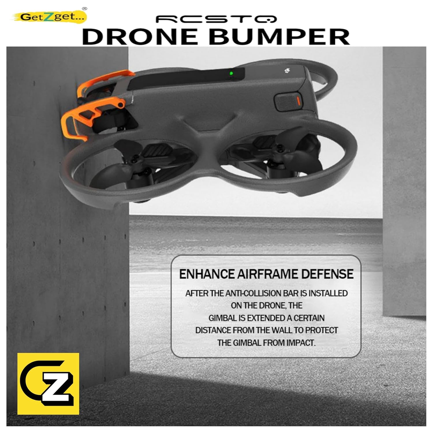  DJI Avata 2 Camera Gimbal Protector Aluminum Alloy  RCSTQ Lens Guard 