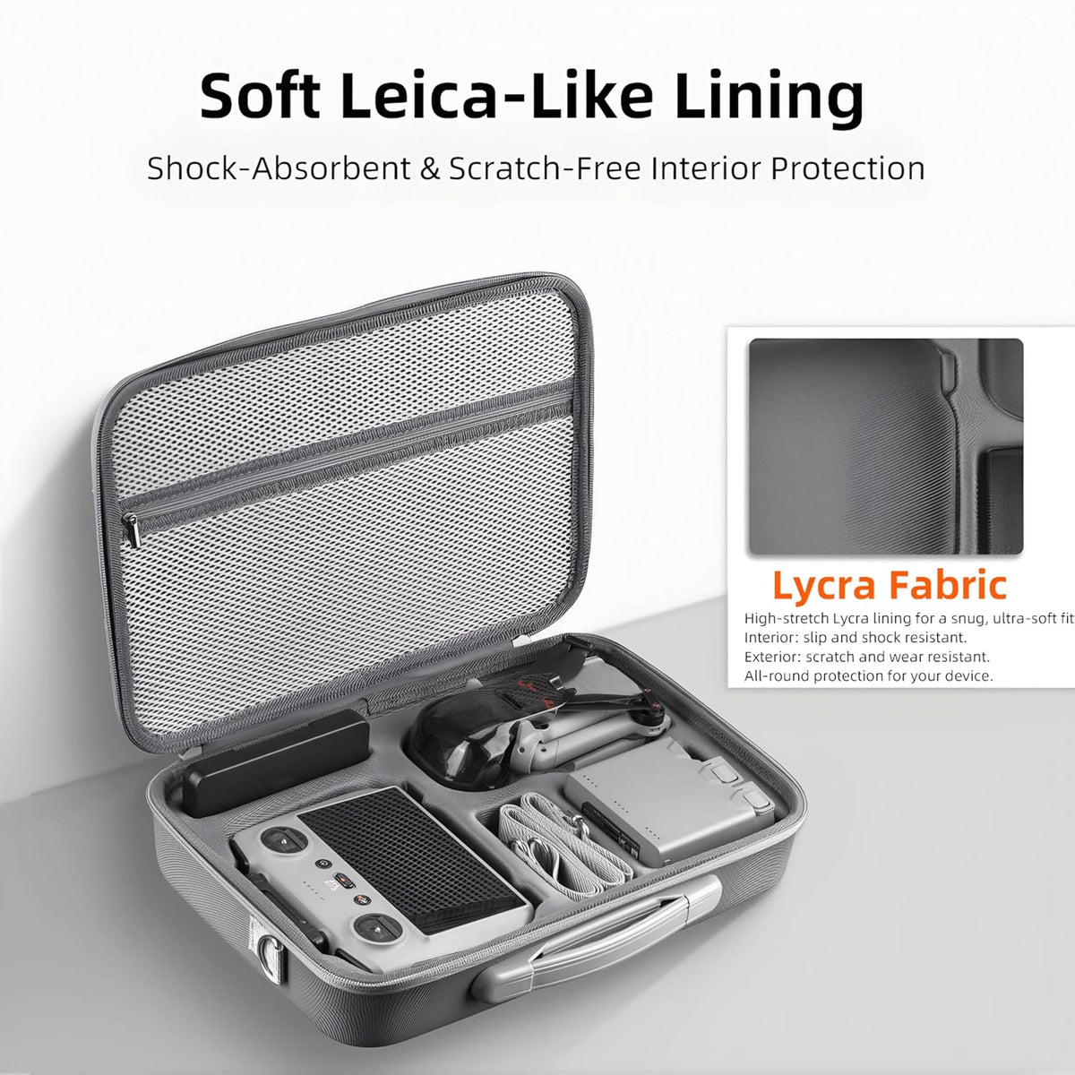 Compact Carrying Case for DJI Mini 5 Pro and Lito X1 Combo (view 7)